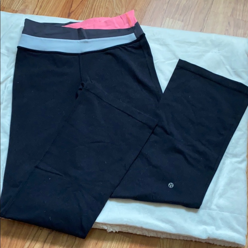 Lululemon bootcut yoga pants